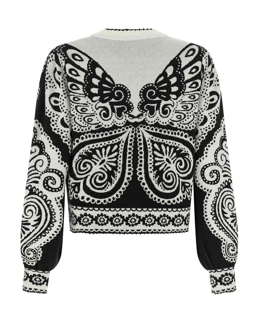 Farm Rio Black Cardigan