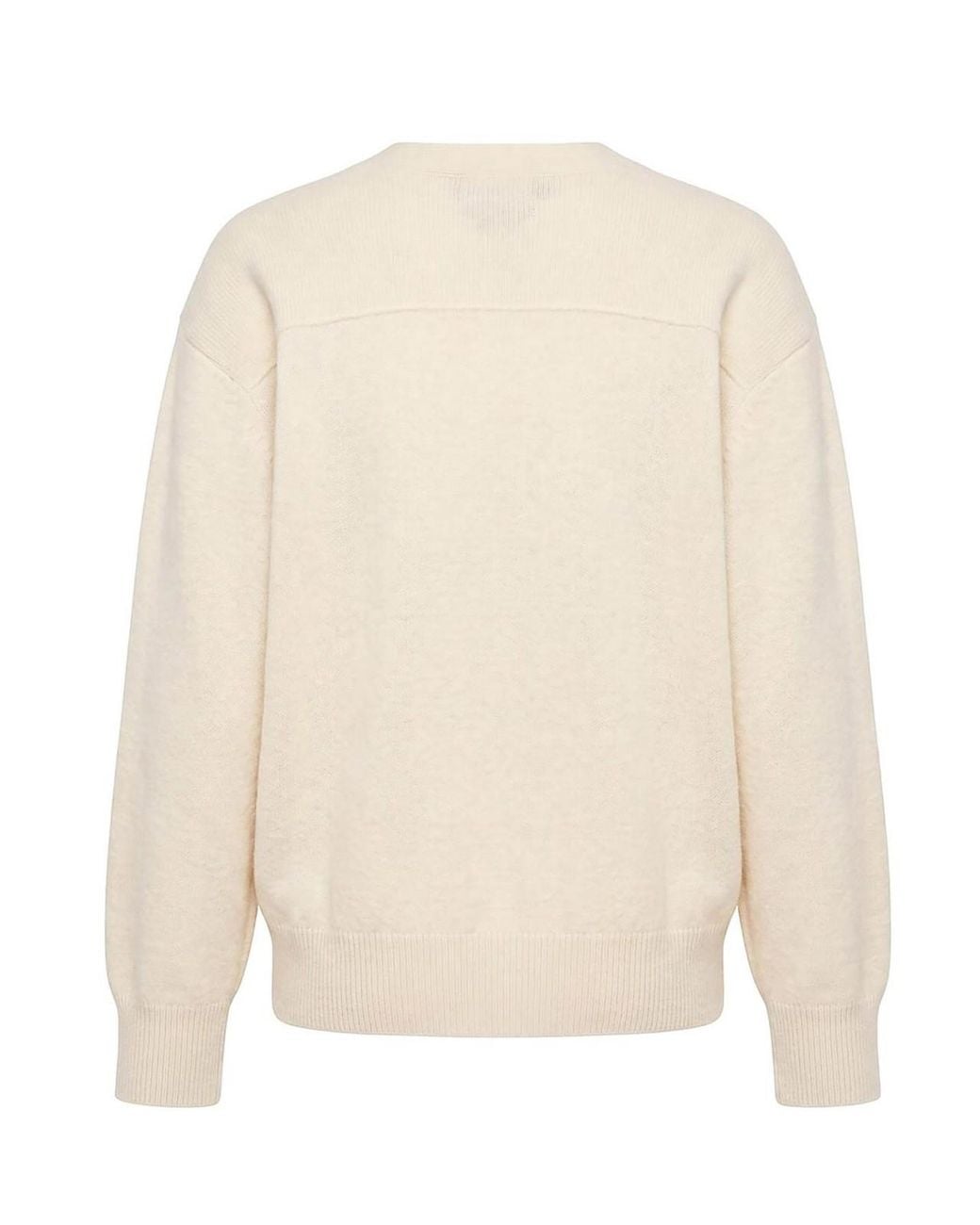Bottega Veneta White Boucl Cardigan With Claw Brooch