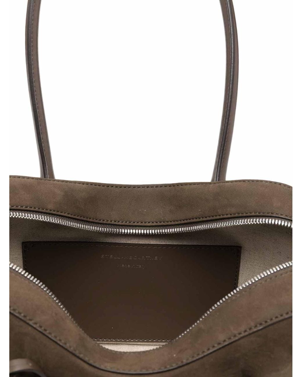 Stella McCartney Brown Stella Ryder Medium Shoulder Bag
