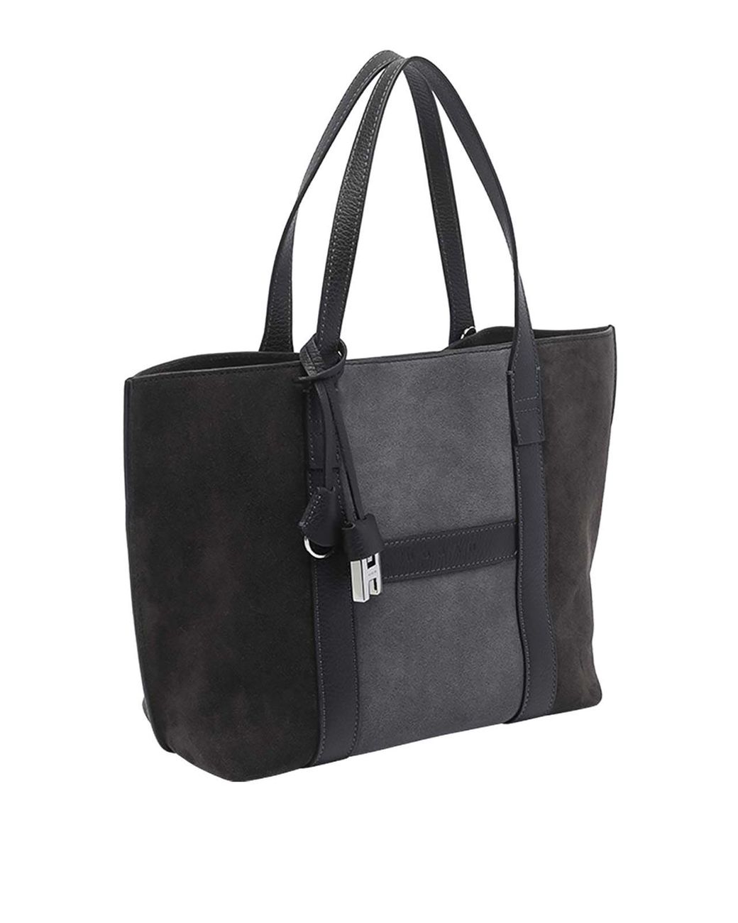 Hogan Black Script Small Handbag