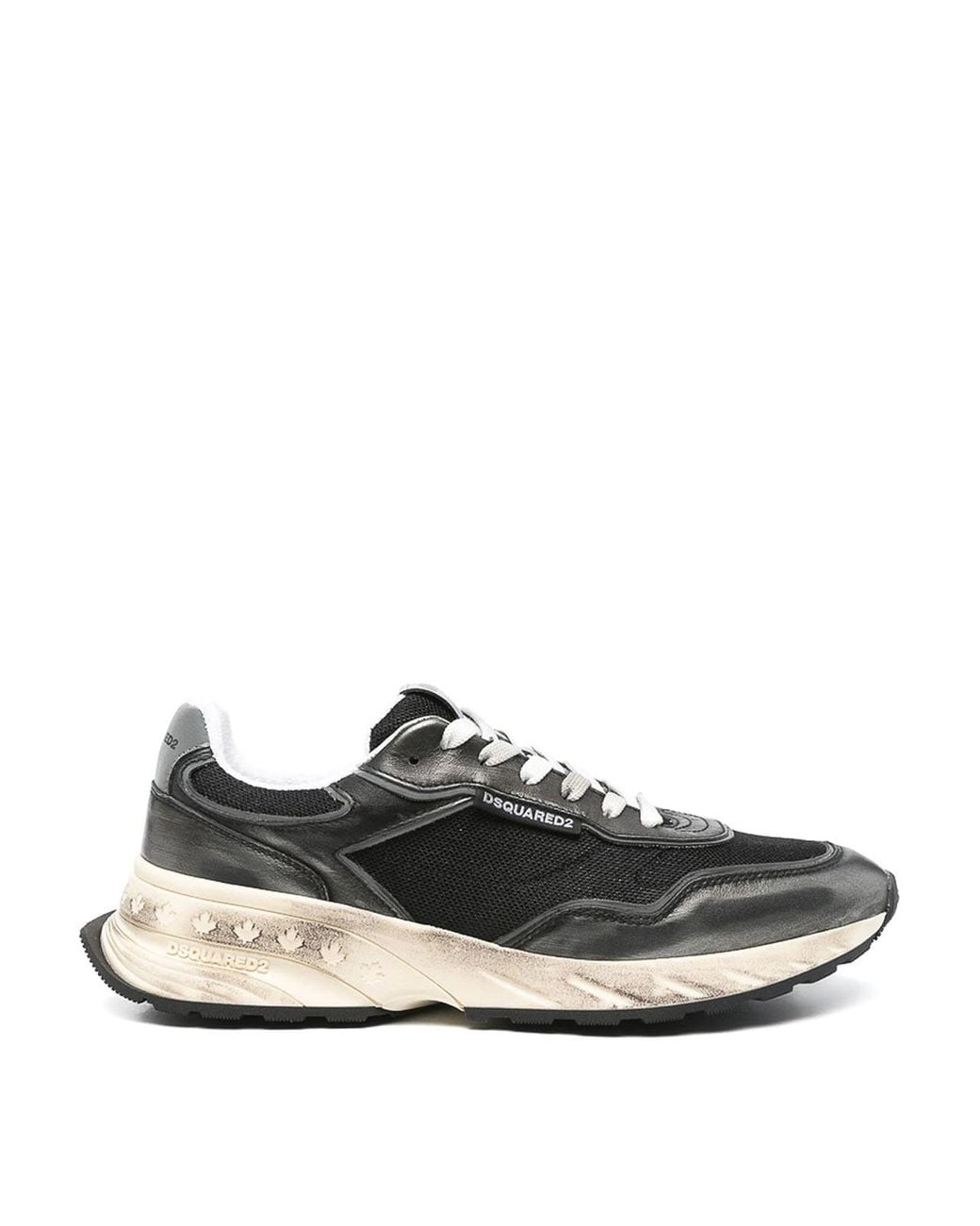 DSquared² Black Low-Top Sneakers for men