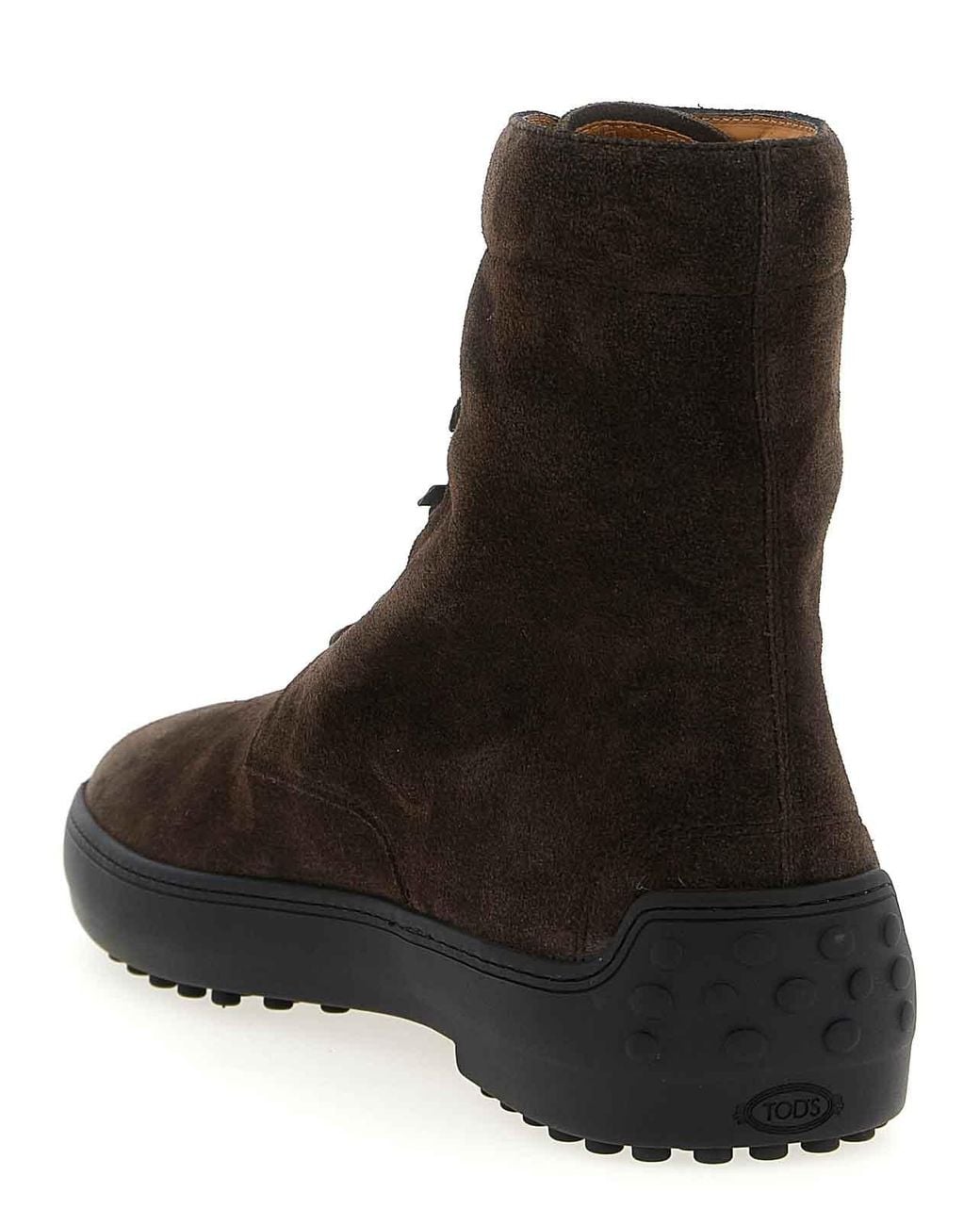 Tod's Black Winter Ankle Boots for men