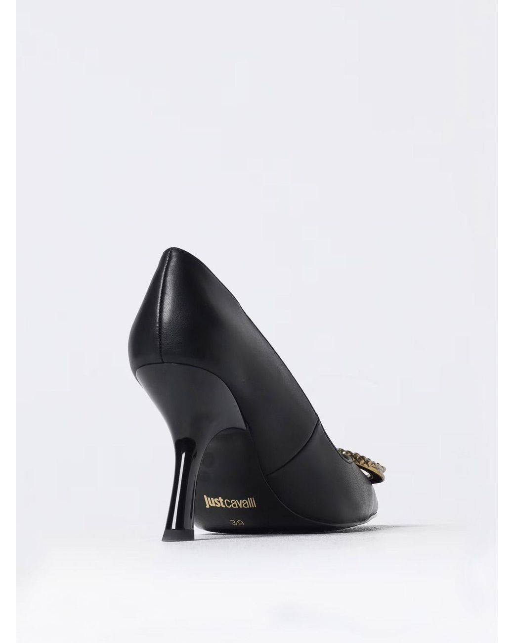 Just Cavalli Black Jasmine Pump