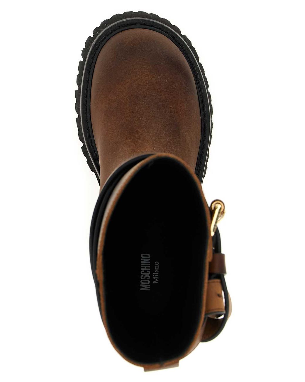 Moschino Brown Stiefel