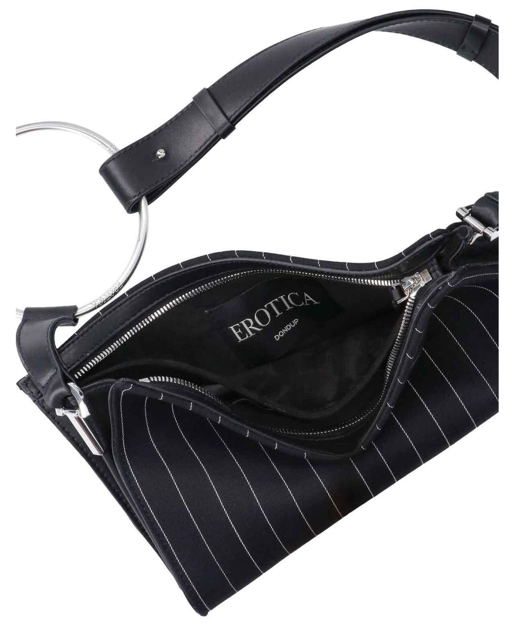 Dondup Black Frescolana Shoulder Pouch