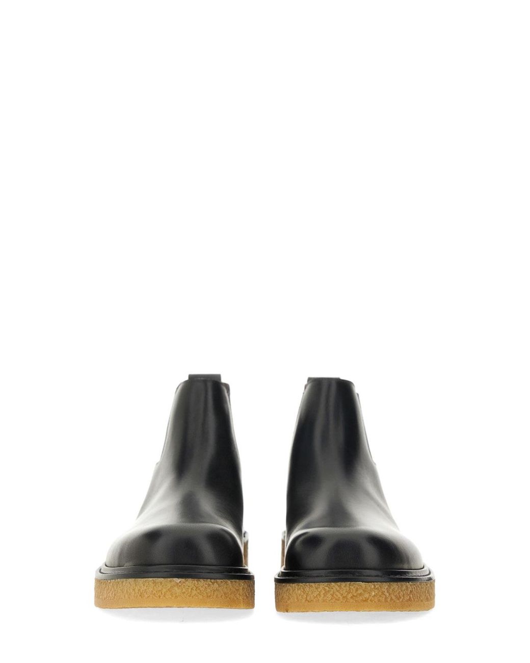 Bottega Veneta Black Chelsea Boot Haddock for men