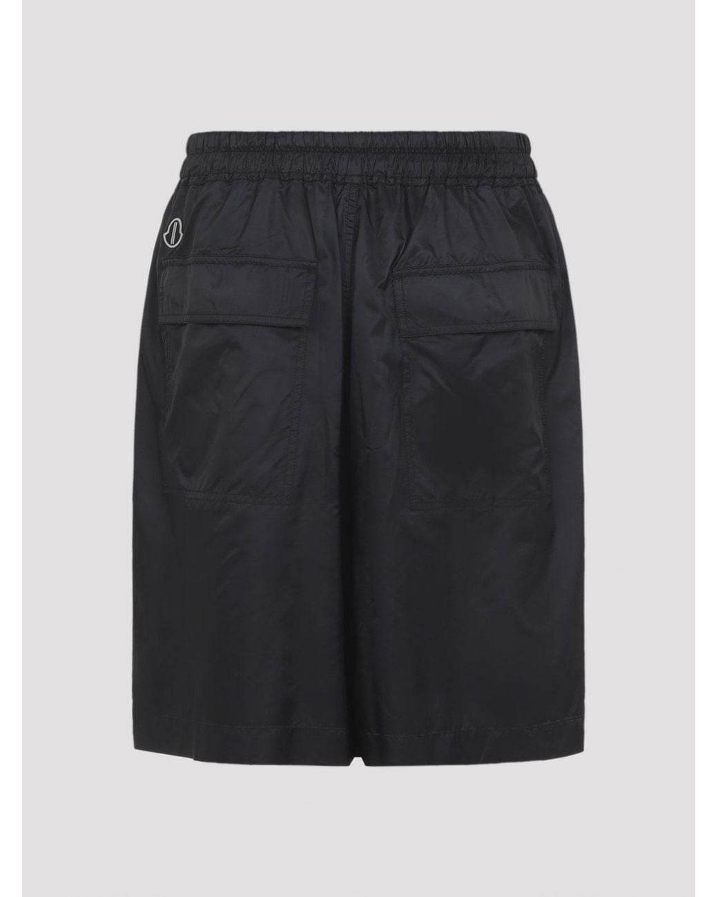 Moncler Black Kiltshorts for men