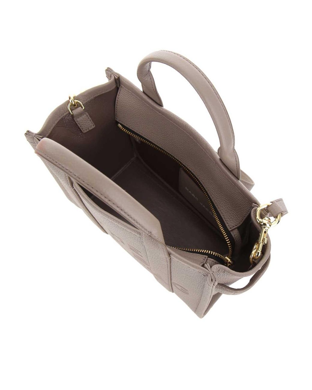 Marc Jacobs Gray The Small Leather Tote