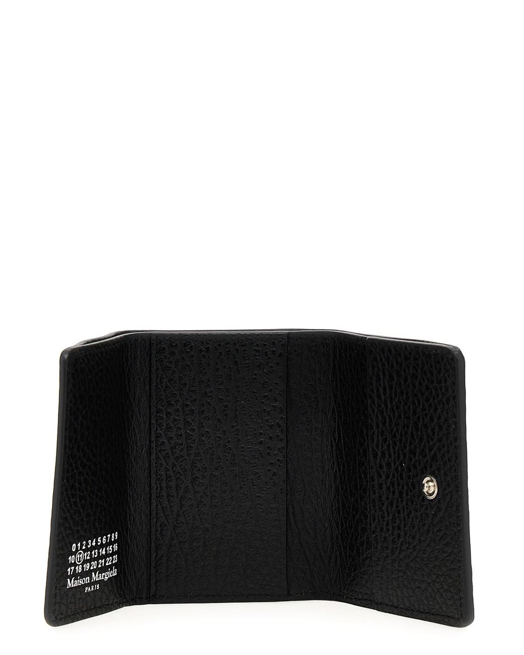 Maison Margiela Black Stitching Wallet for men