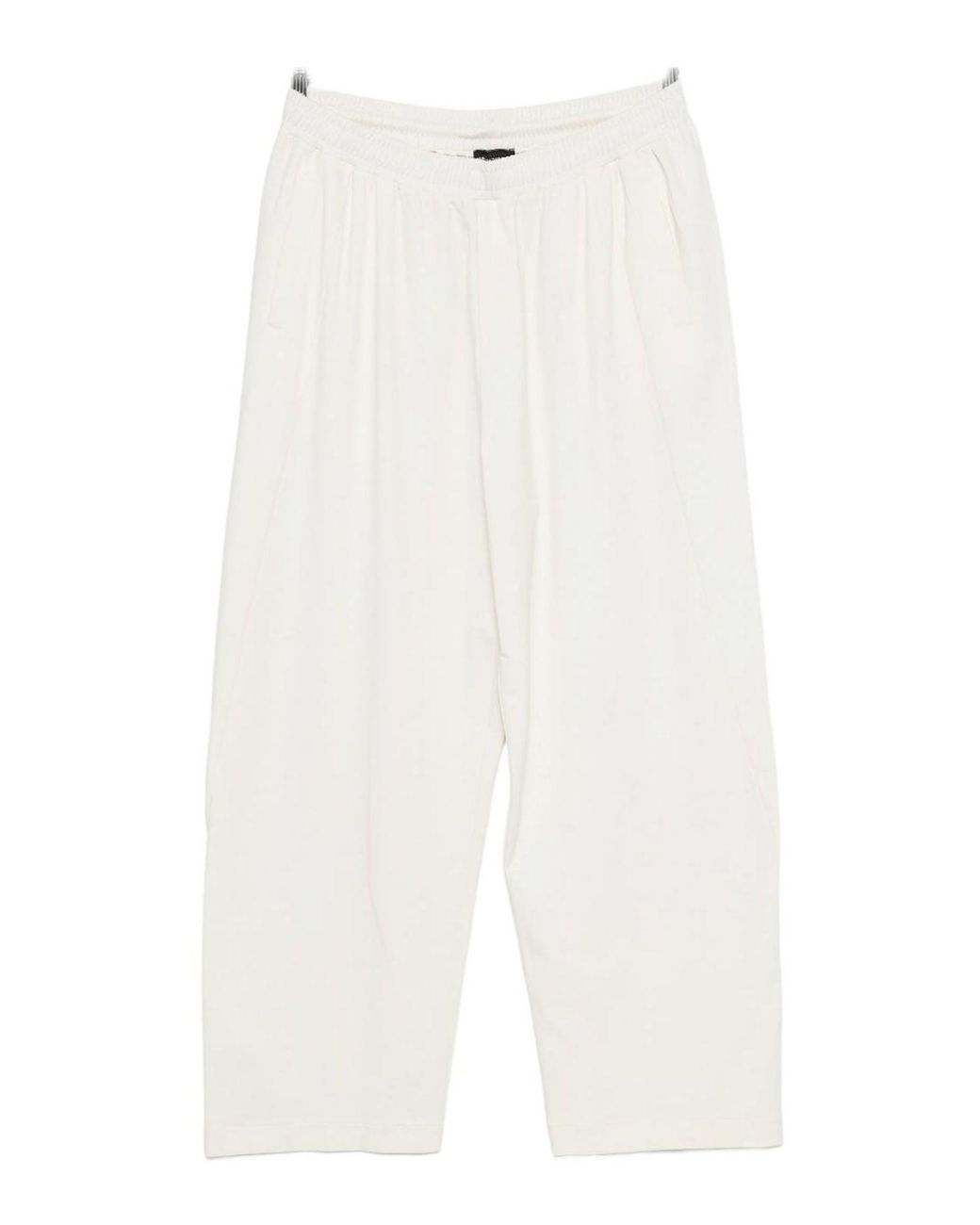 ARMANI EXCHANGE White Striaght-Leg Trousers for men