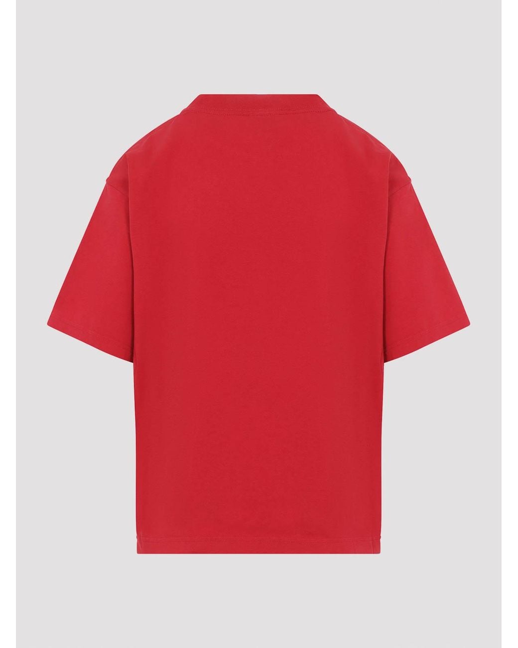Balenciaga Red Laurel Classic Medium Fit T-Shirt