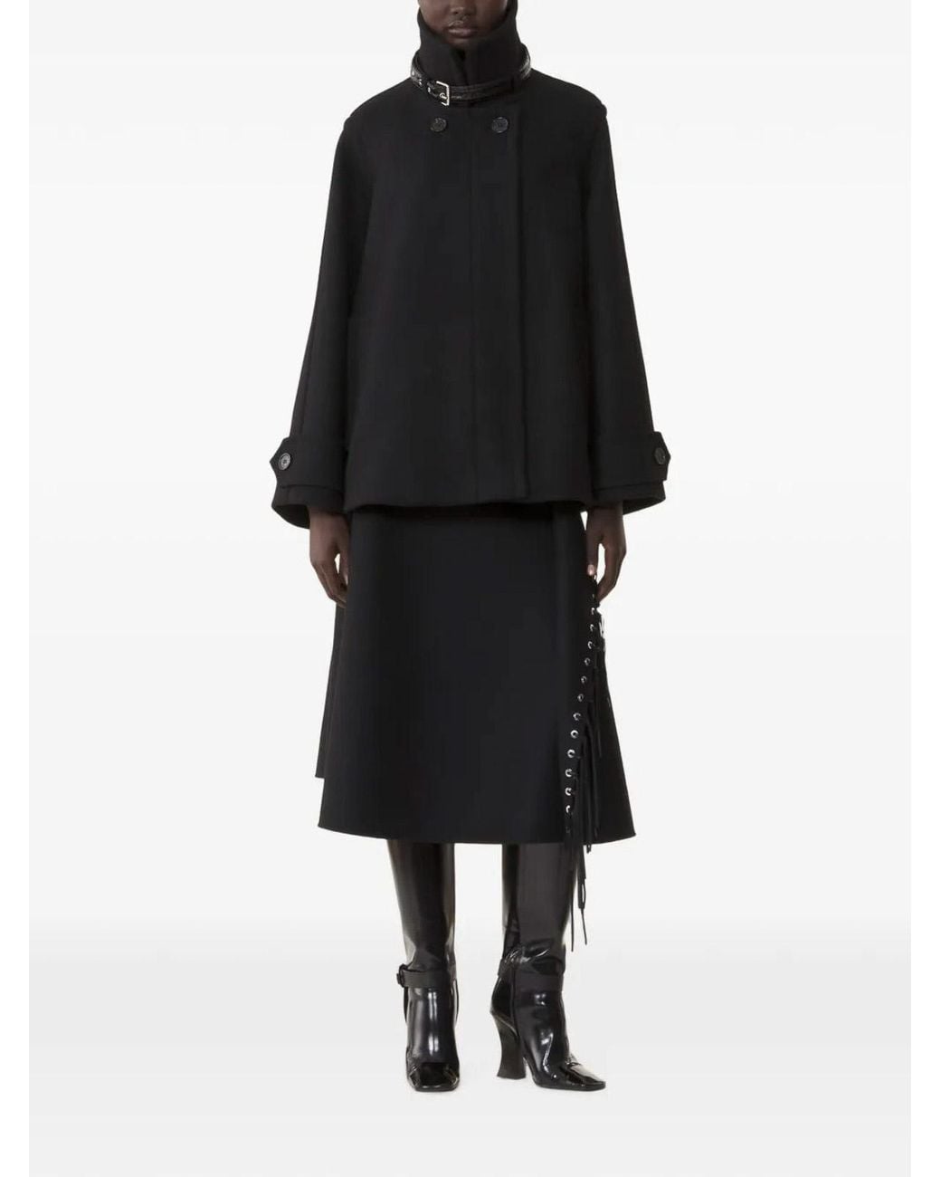 Lanvin Black Short Coat