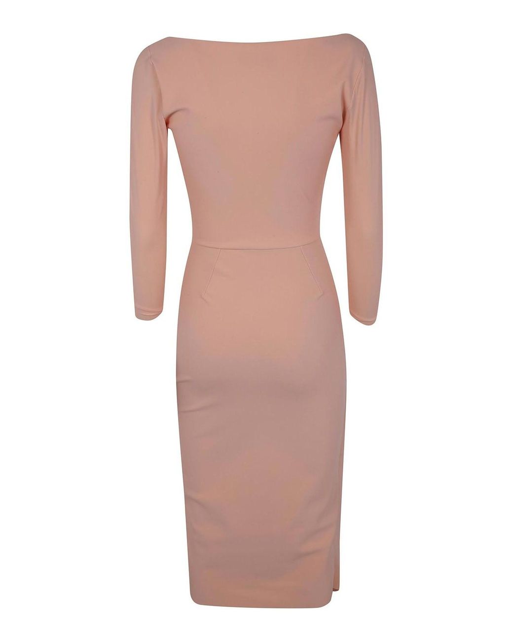 La Petite Robe Di Chiara Boni Pink Amax Short Sleeves 30 Dress