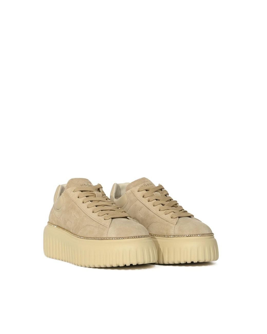 Hogan Natural H-Stripes Sneakers