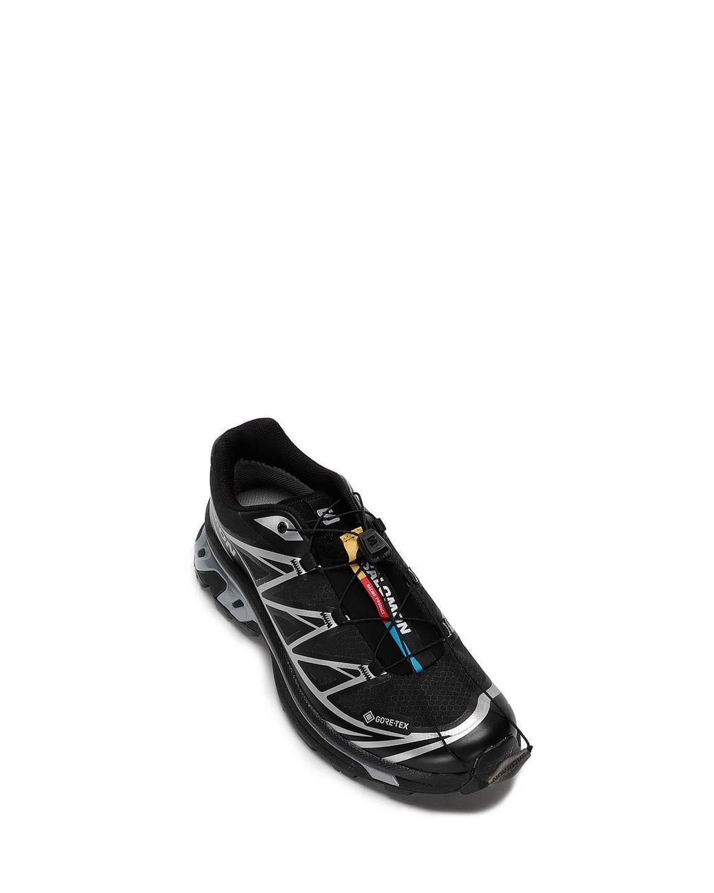 Salomon Black Xt-6 Panelled Mesh Sneakers for men