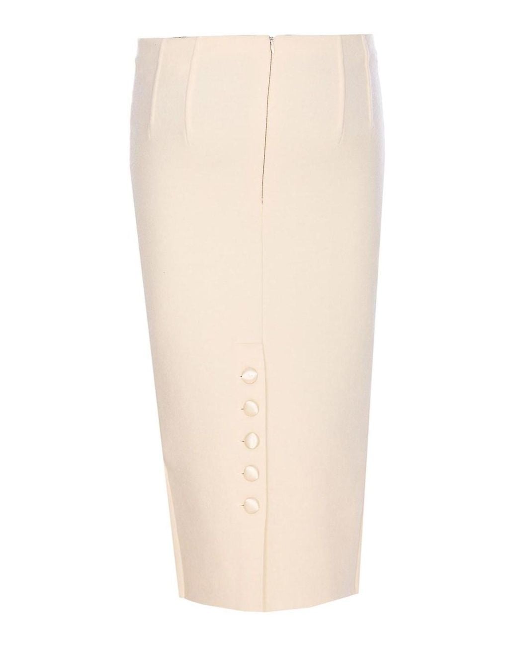 Elisabetta Franchi White Skirt