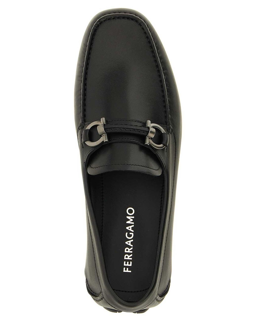 Ferragamo Black Loafers for men