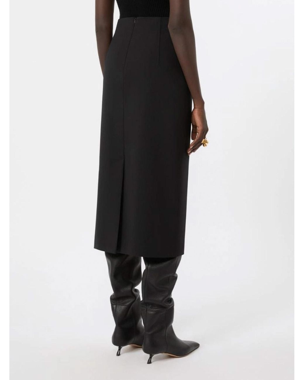 Sportmax Black Sasia Skirt