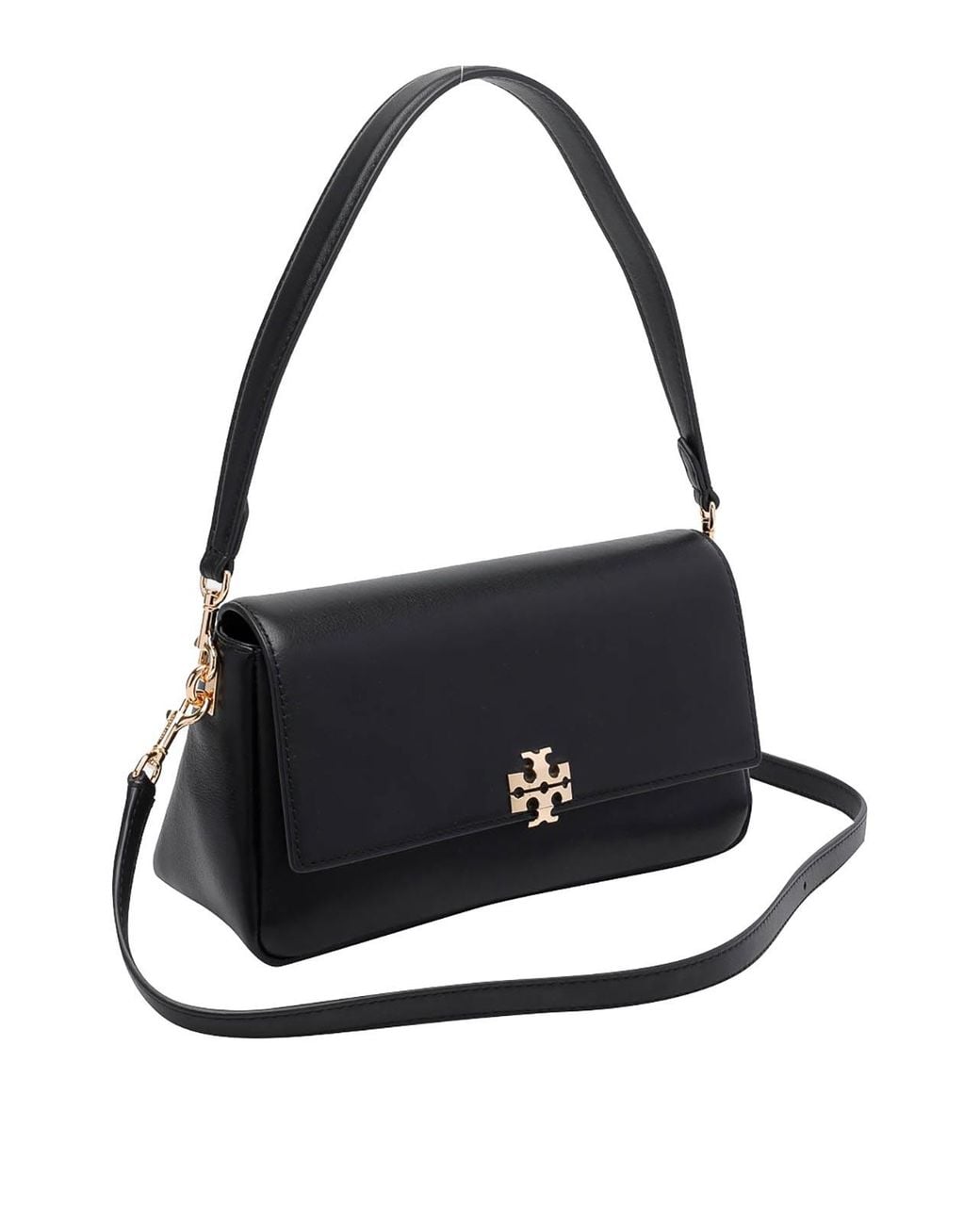 Tory Burch Black Small Charlie Shoulder Bag