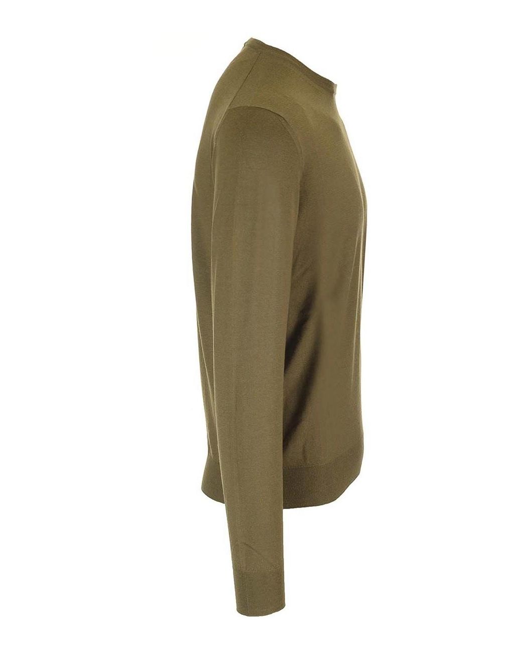 Mauro Ottaviani Green Crewneck Sweater for men