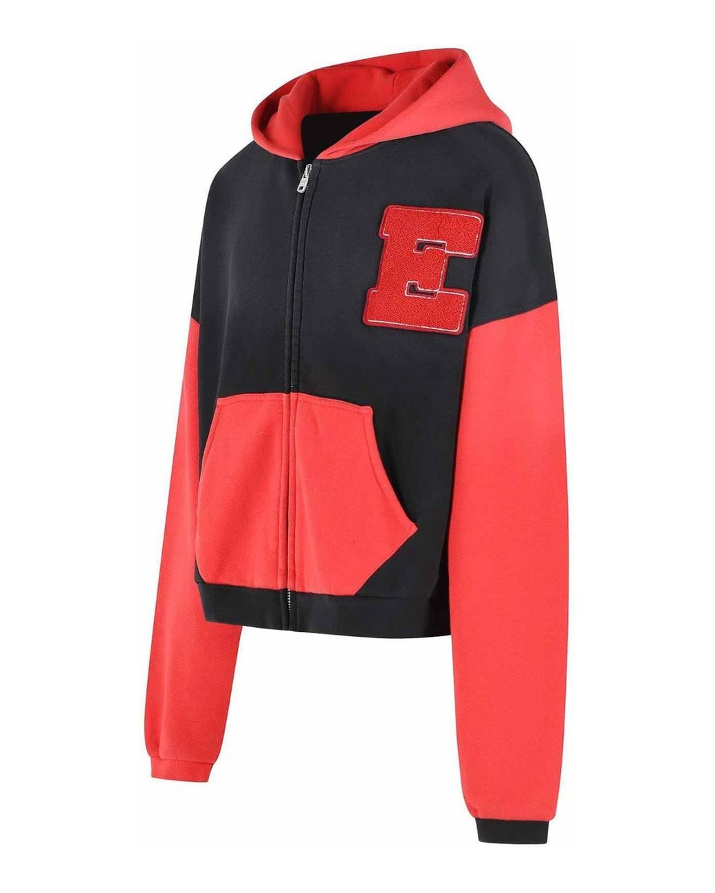ERL Red Varsity Cotton Sweatshirt for men