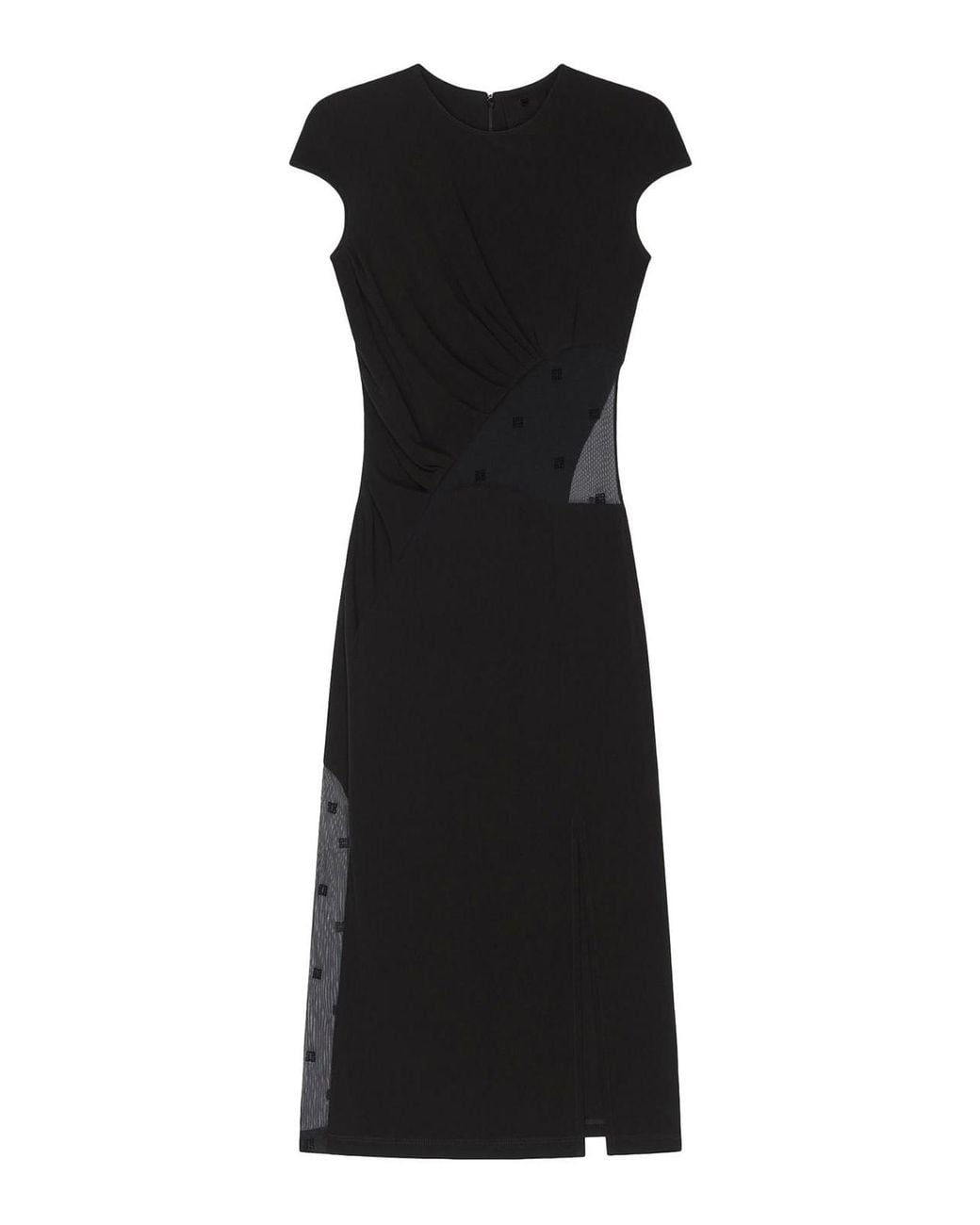 Givenchy Black Midi Dresses
