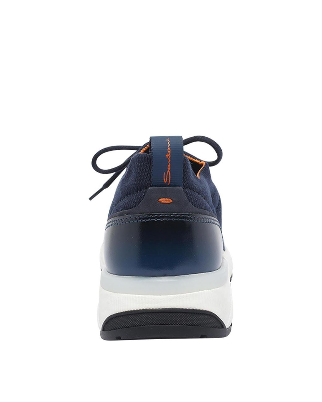 Santoni Blue Flin Sneakers for men