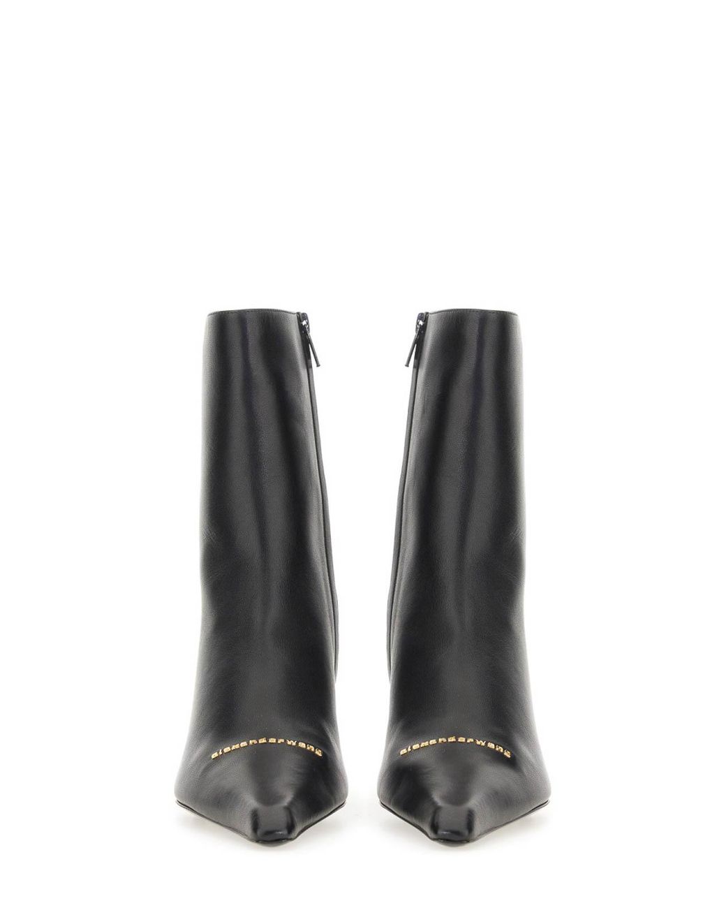 Alexander Wang Black Boot With Logo
