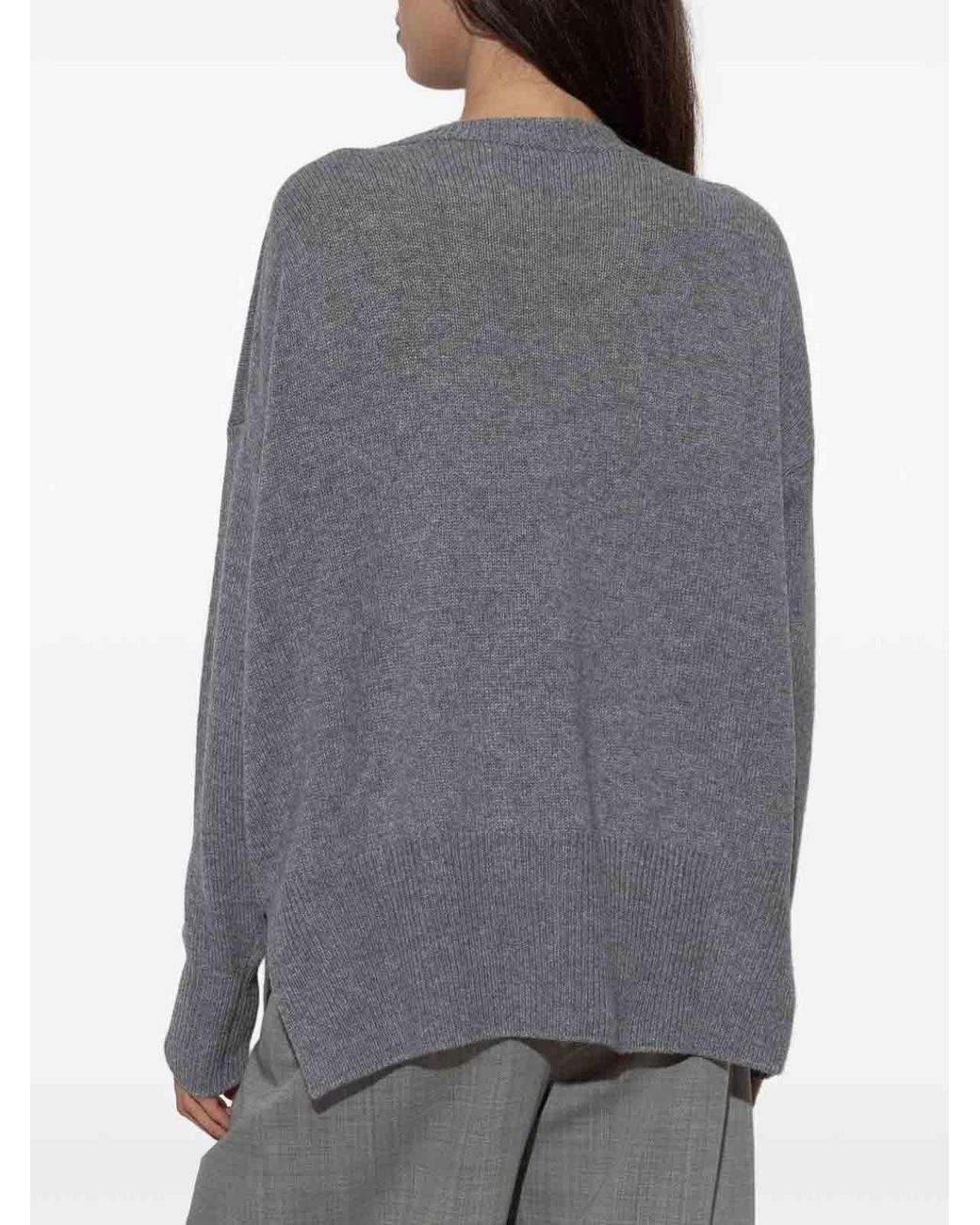 Suéter Cuello Redondo Jil Sander de color Gray