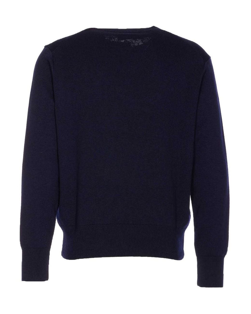 AMI Blue Ami De Coeur Sweater for men