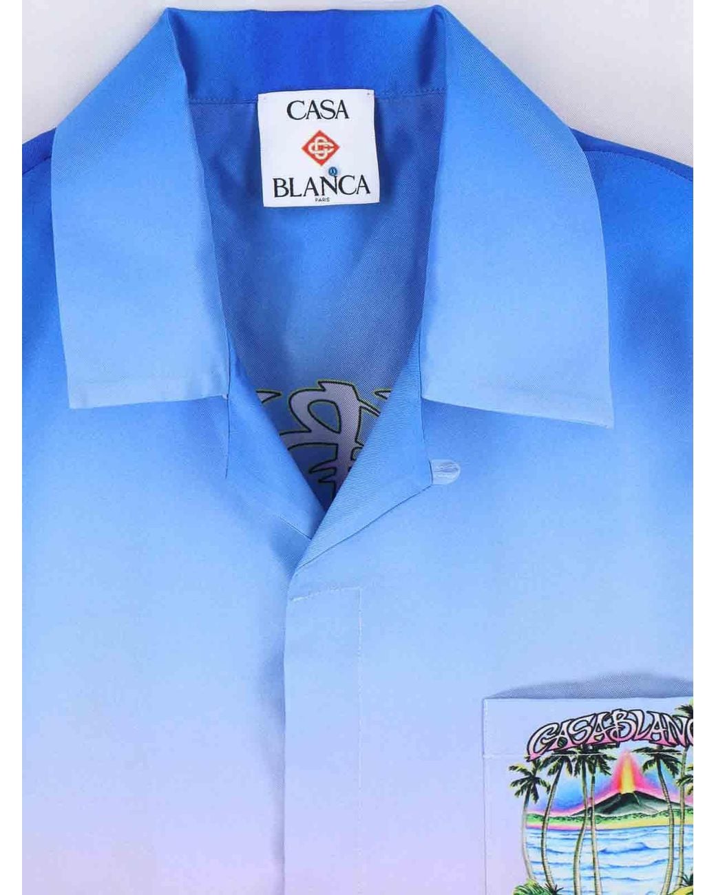 Casablanca Blue Shirt for men