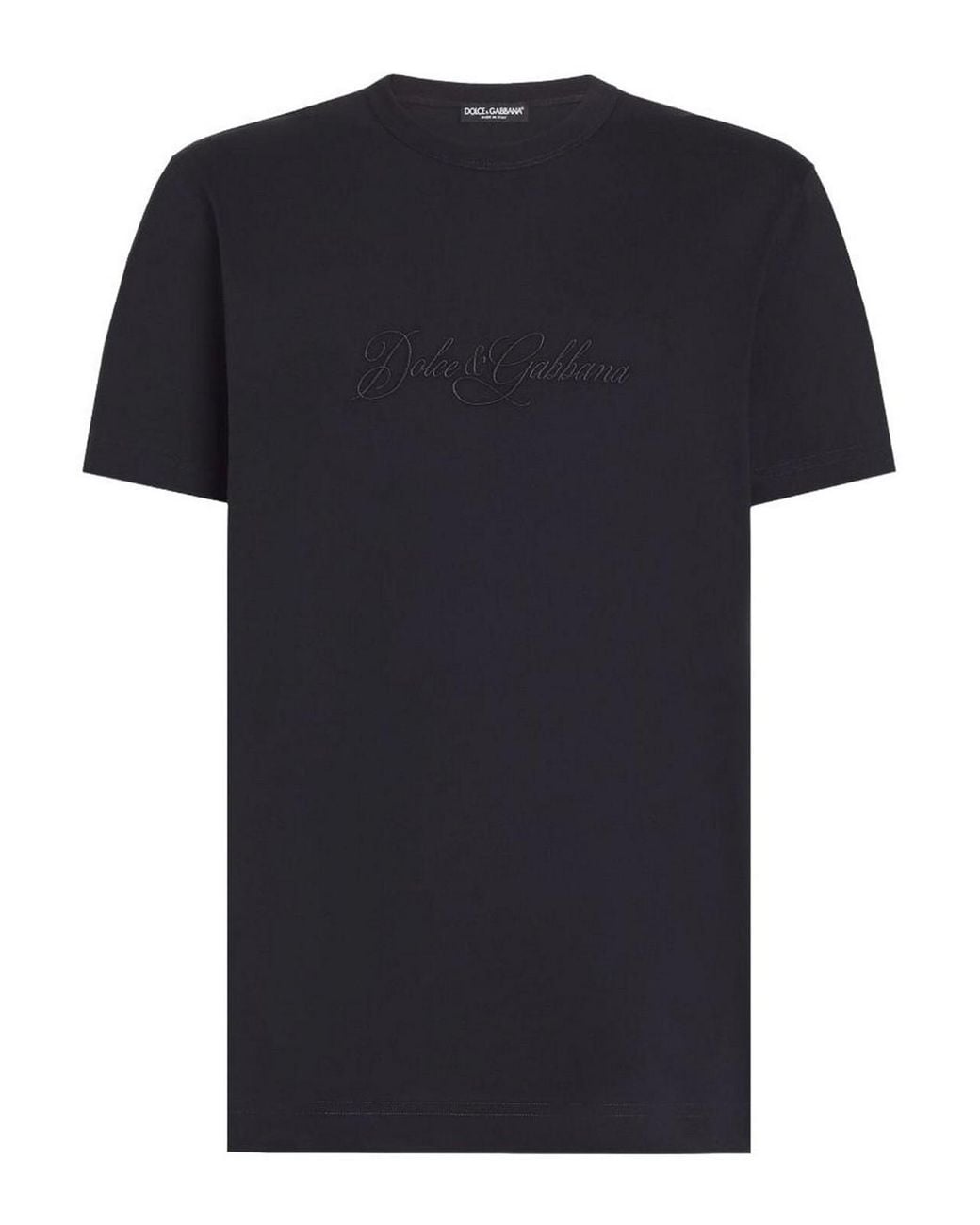 Dolce & Gabbana Black T-Shirt for men