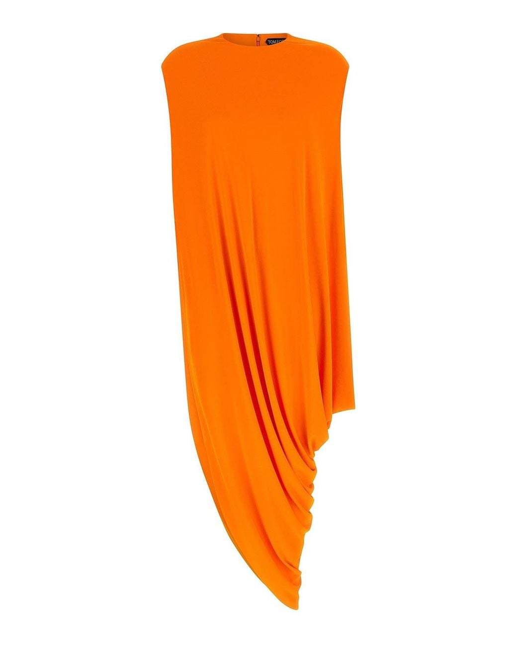 Tom Ford Orange Impossible Asymmetric Cap Top
