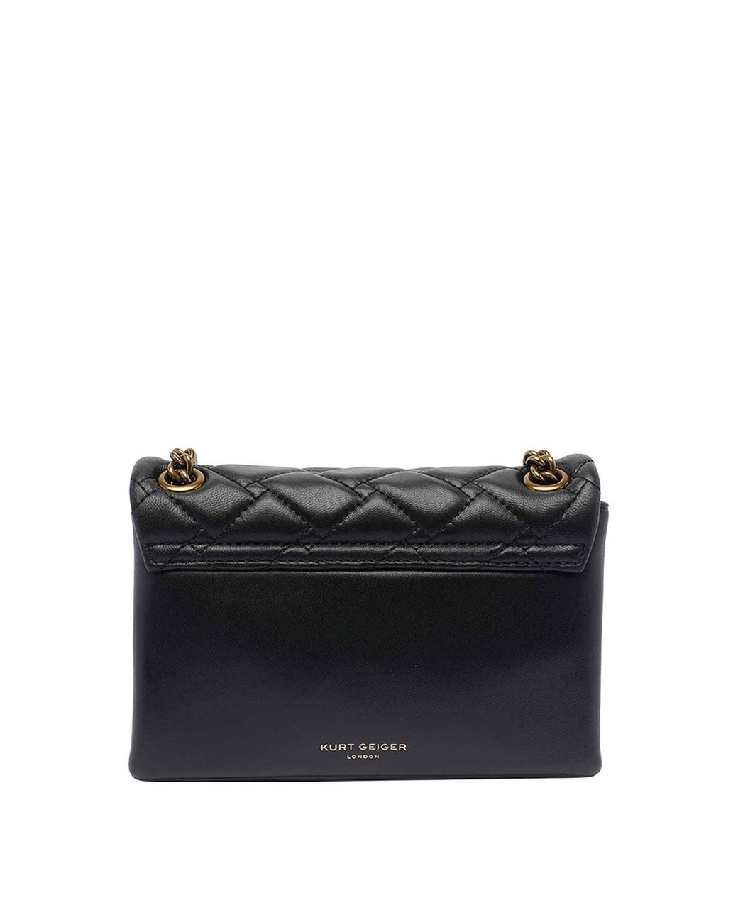 Kurt Geiger Black Mini Kensington Shoulder Bag