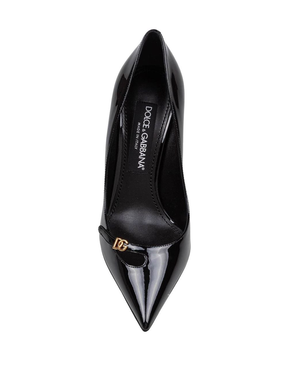 Dolce & Gabbana Black Patent Leather Pumps