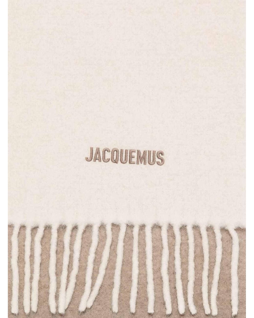 Jacquemus White Scarf