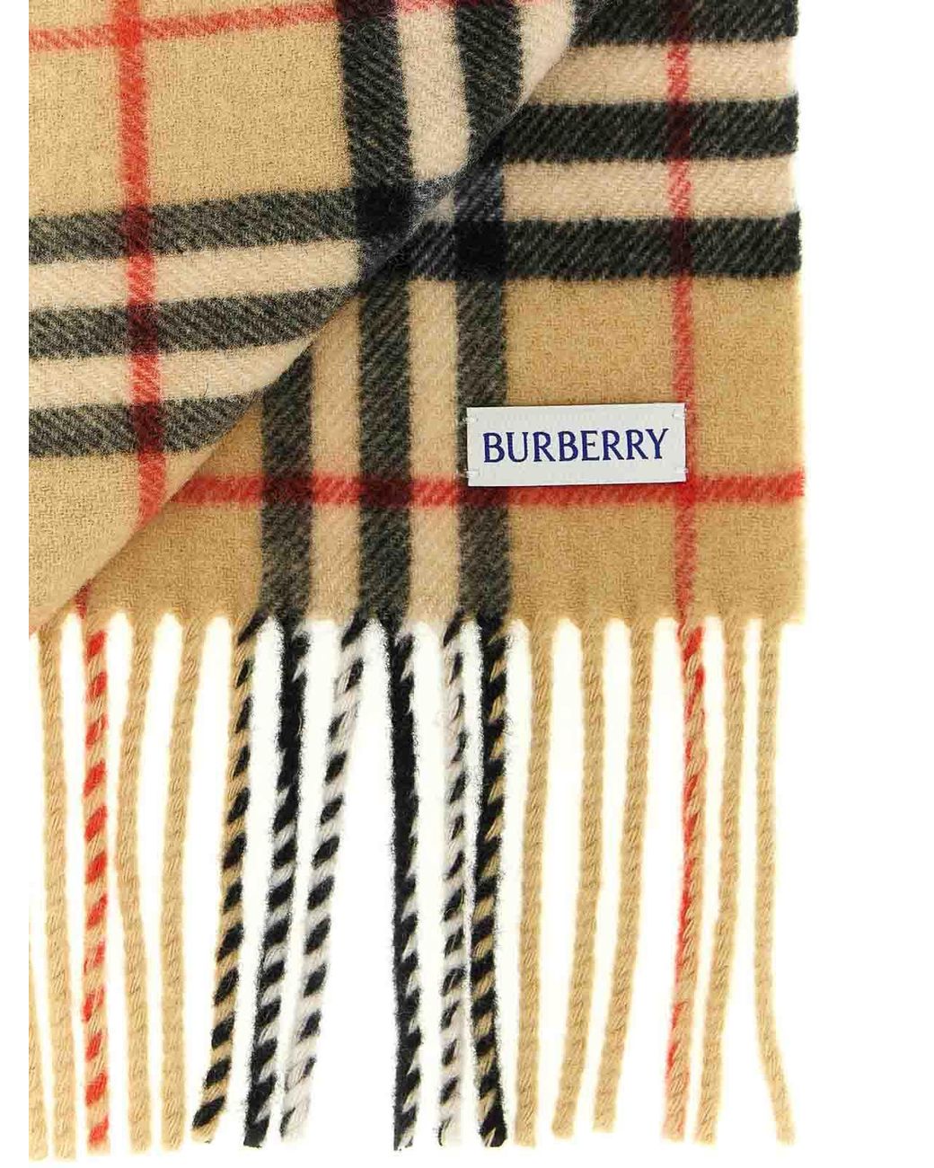 Burberry Metallic Cashmere Scarf for men