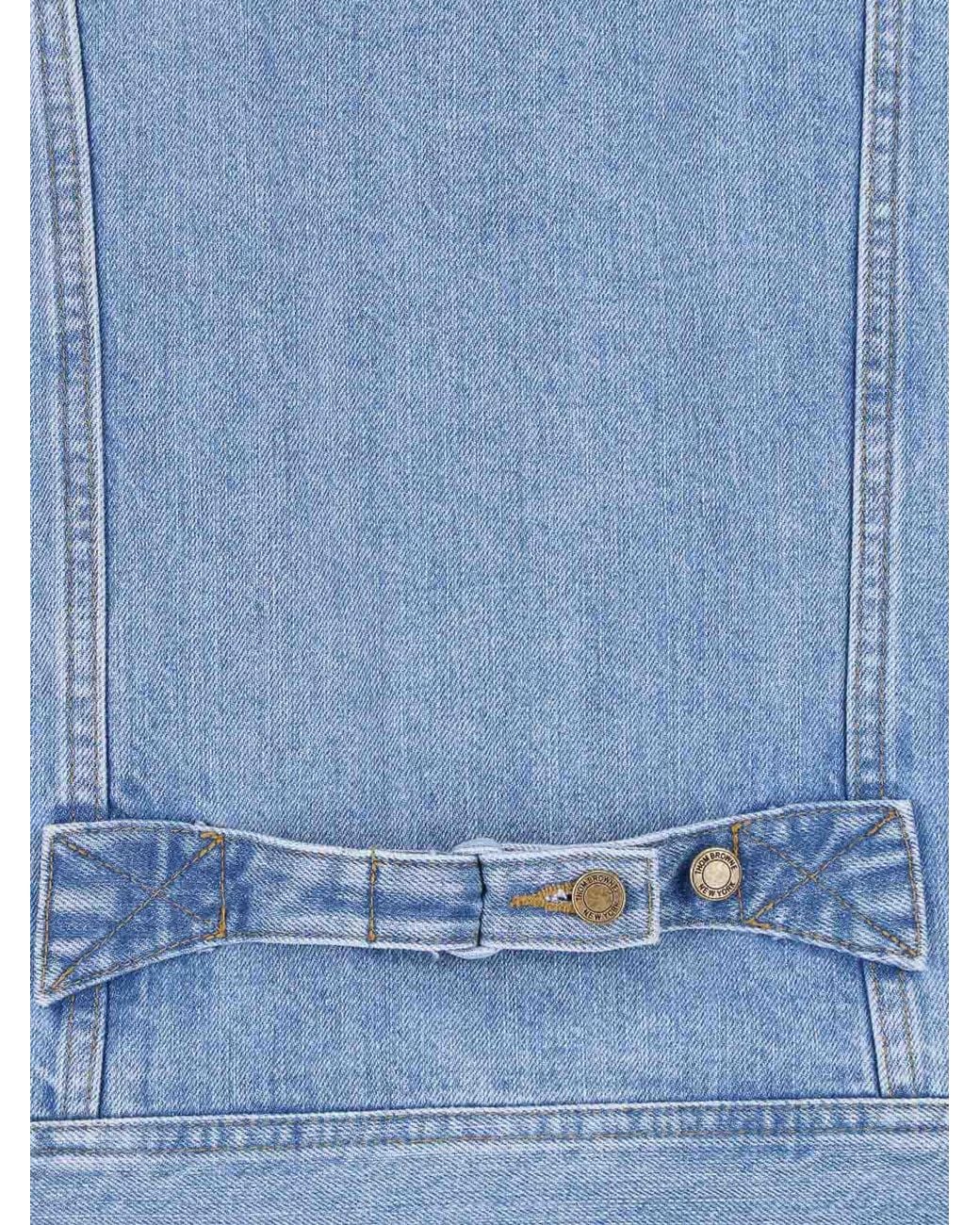 Thom Browne Blue Denim Jacket for men