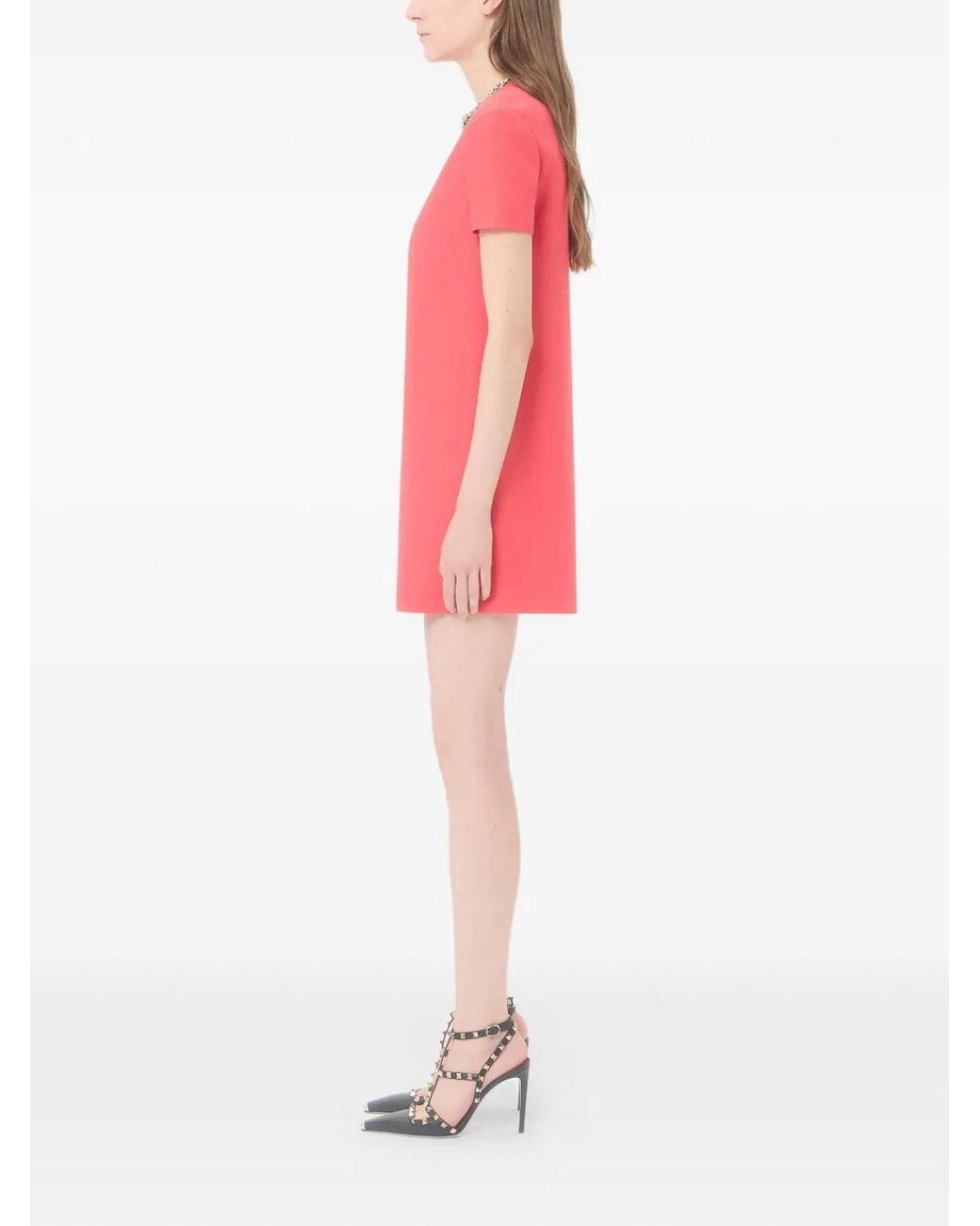 Valentino Garavani Pink Cashmere Dress
