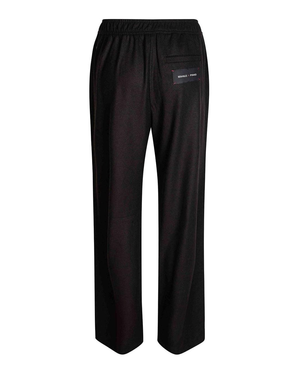 Pinko Black Ramona Flannel Trousers