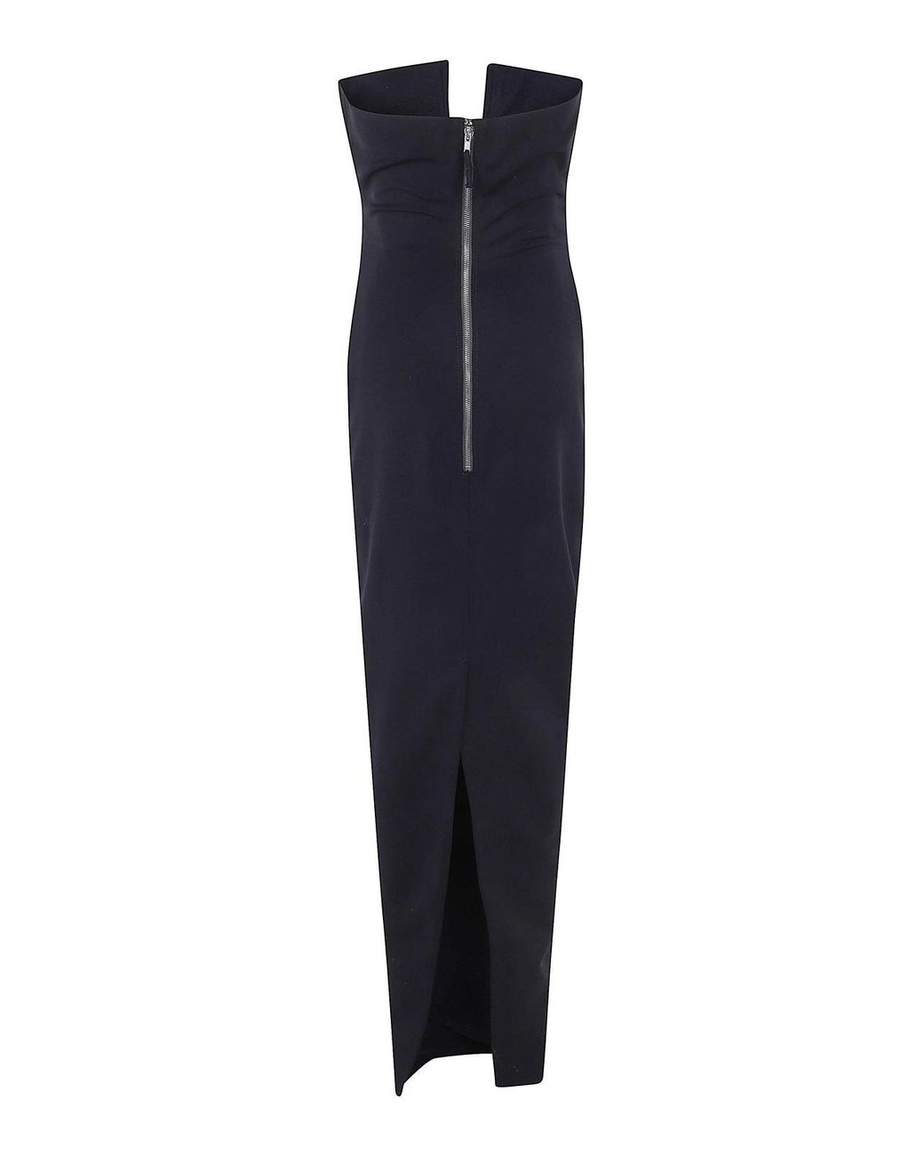 Rick Owens Blue Prong Gown Dress
