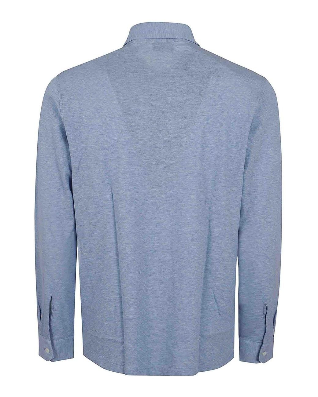 Barba Napoli Blue Knitwear for men