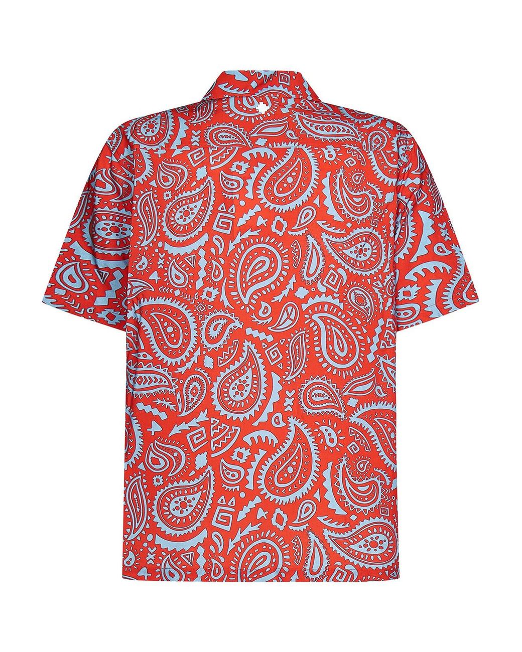 Camicia Hawaiana Rossa di Marcelo Burlon in Red da Uomo