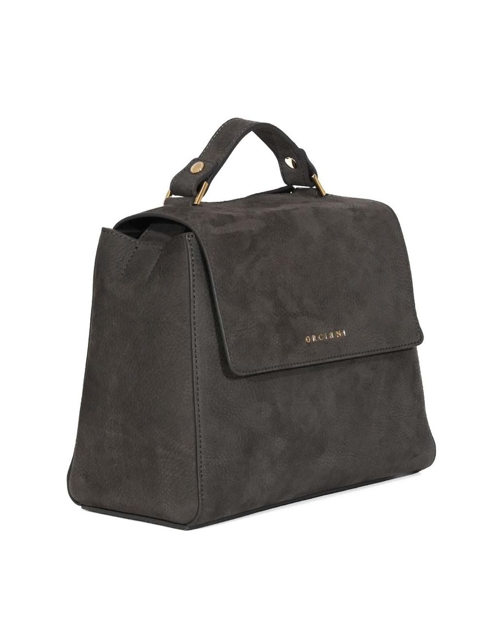 Orciani Black Sveva Nabucco Small Handbag
