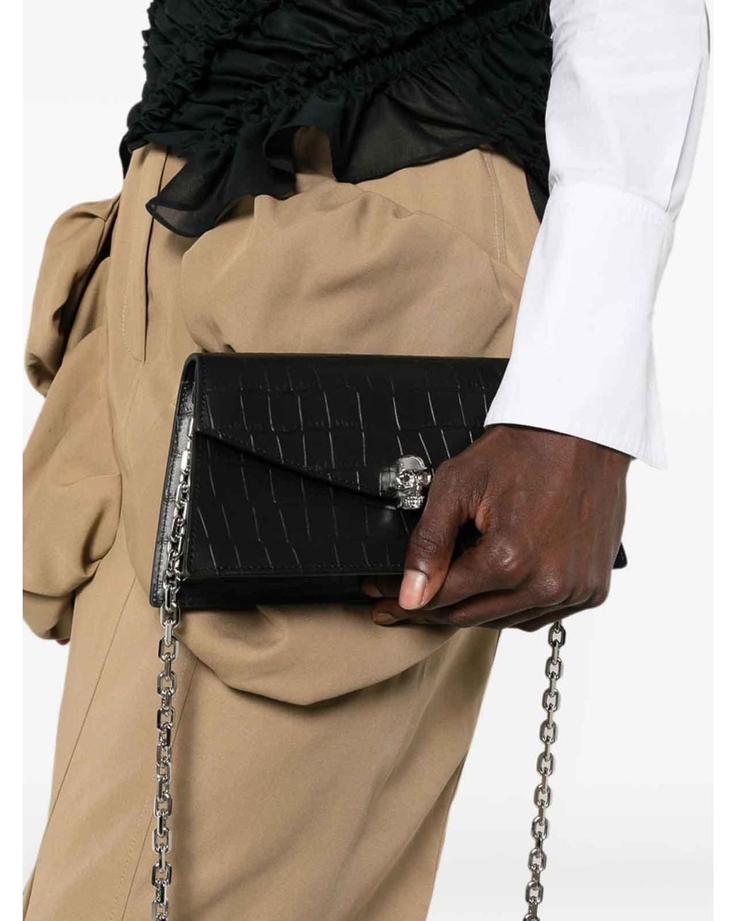 McQueen White Bag