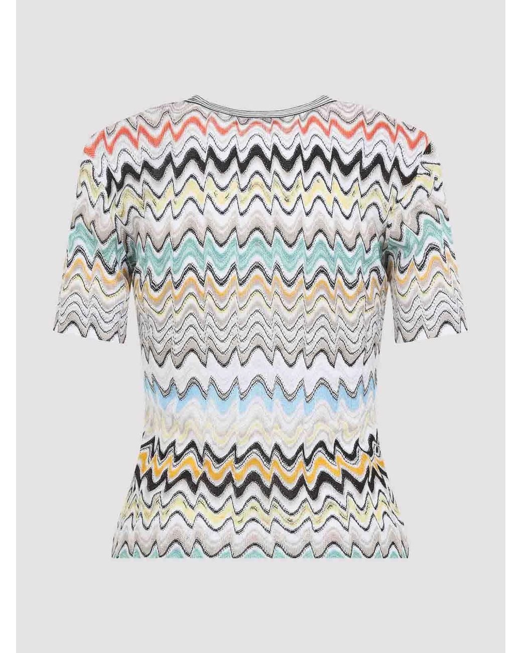 Missoni White Knit Top