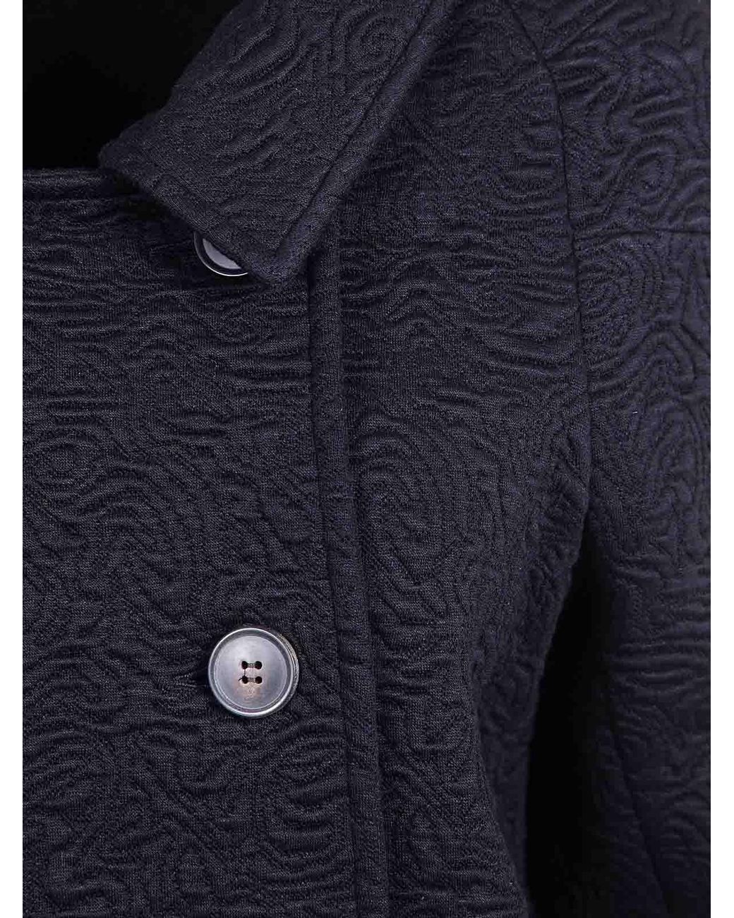 Dries Van Noten Blue Huvia Double Breasted Jacket