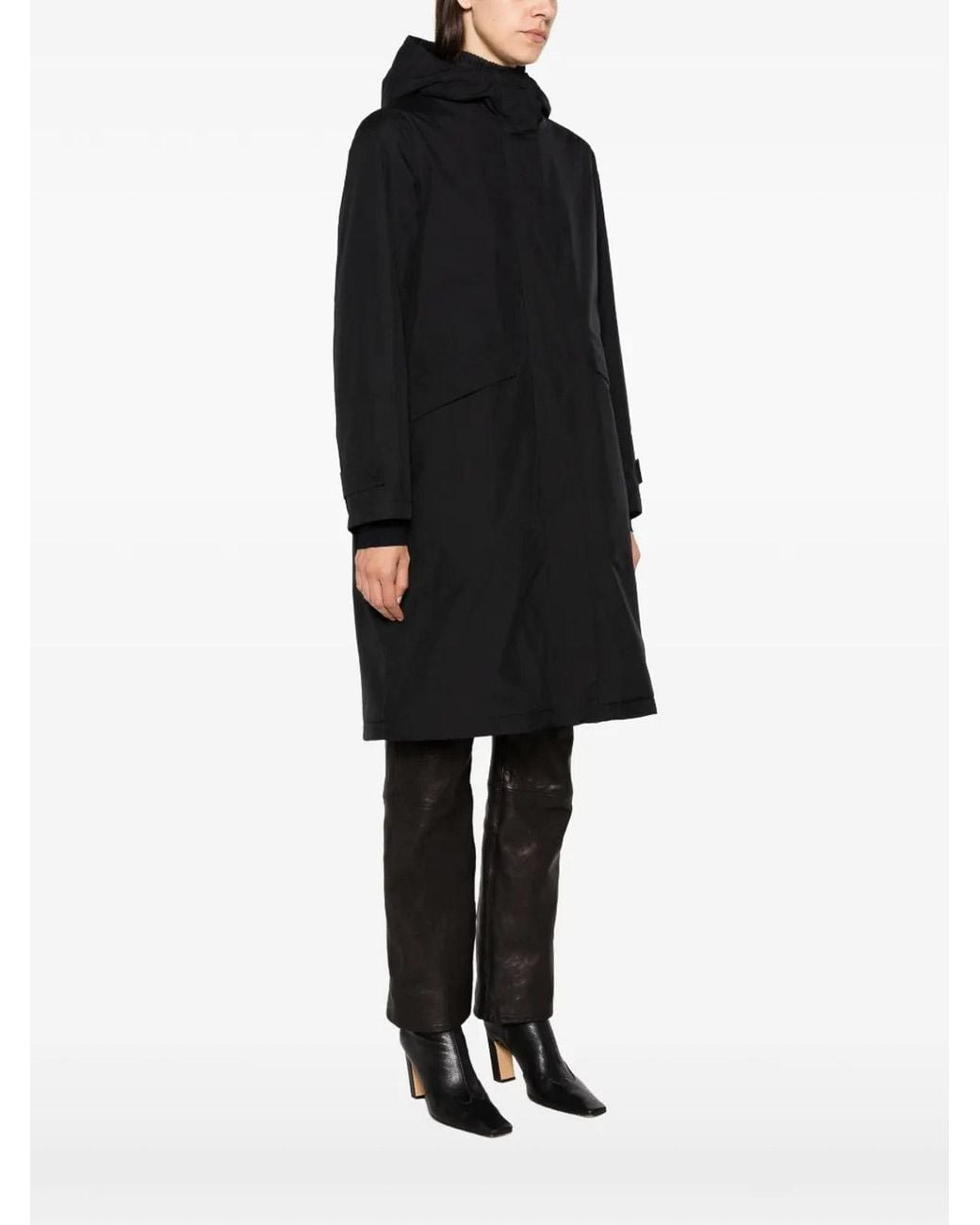Herno Black Jacket Puff