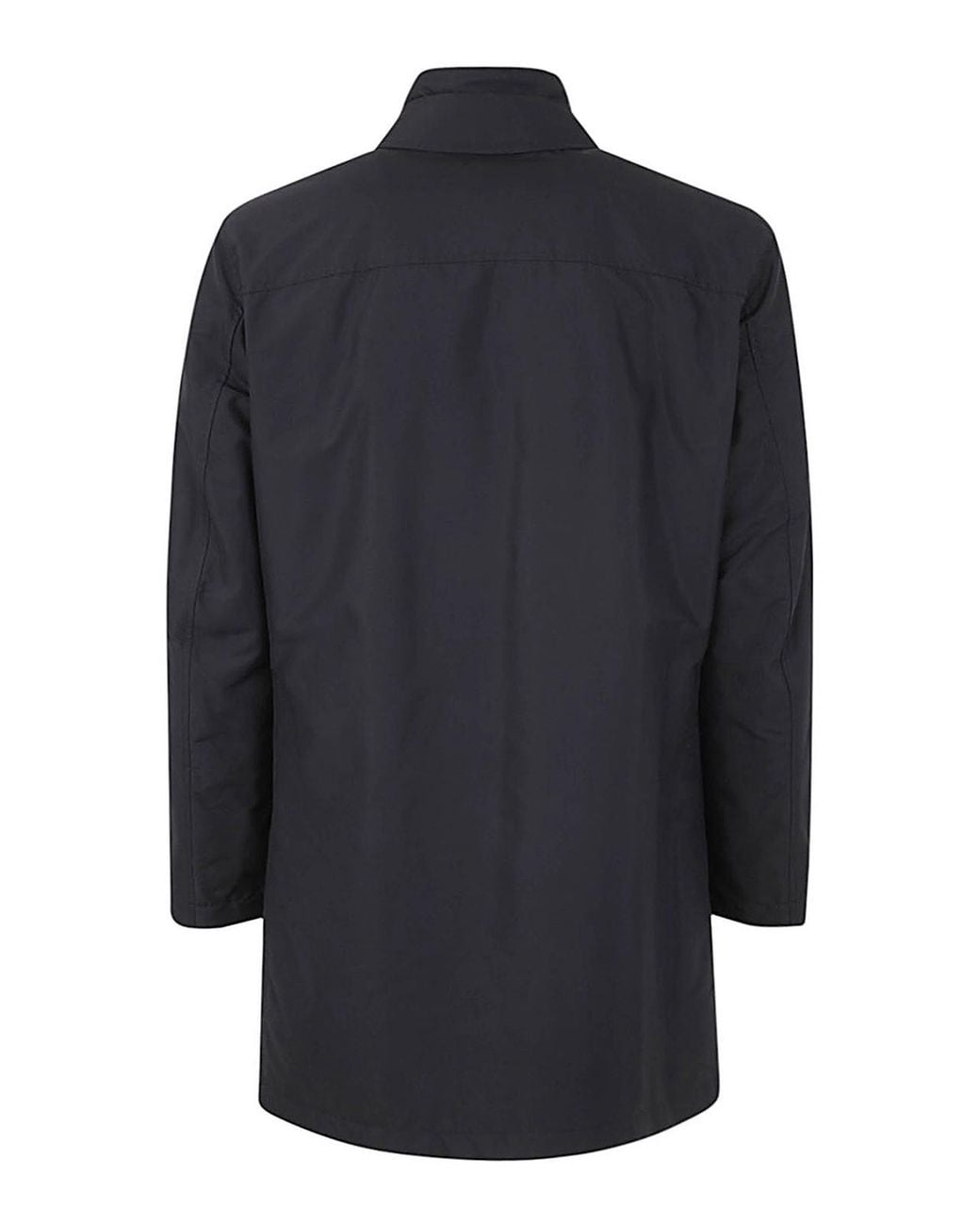 Fay Blue Easy Morning Double Breasted Coat for men