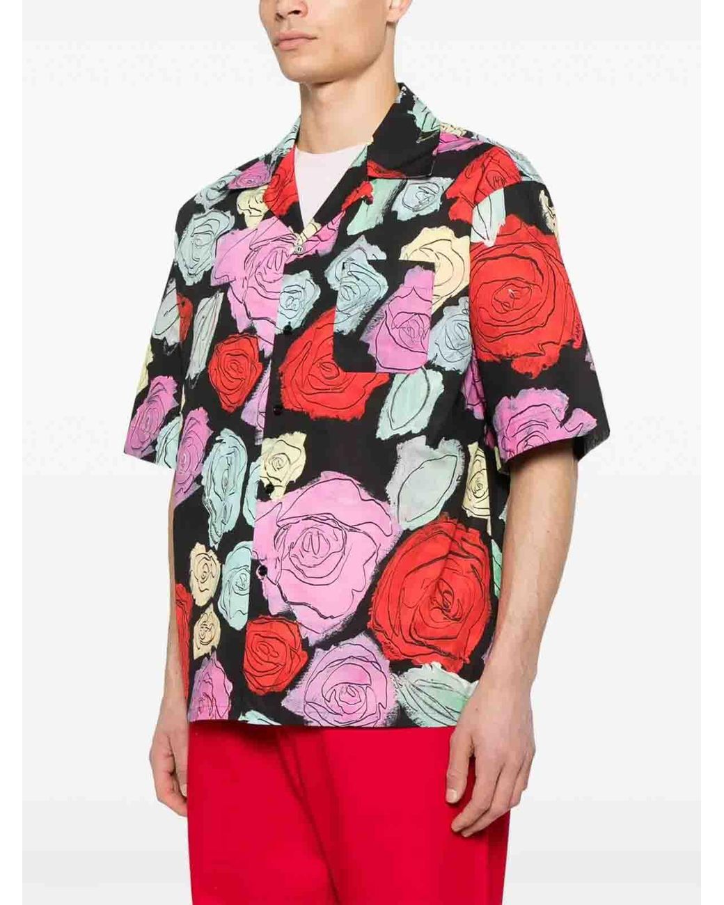 Camicia di Marni in Red da Uomo